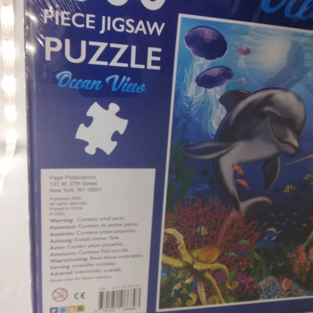1000 Pieces Jigsaw Puzzle OCEAN VIEW Educational Learning Game Kids Adult Puzzle